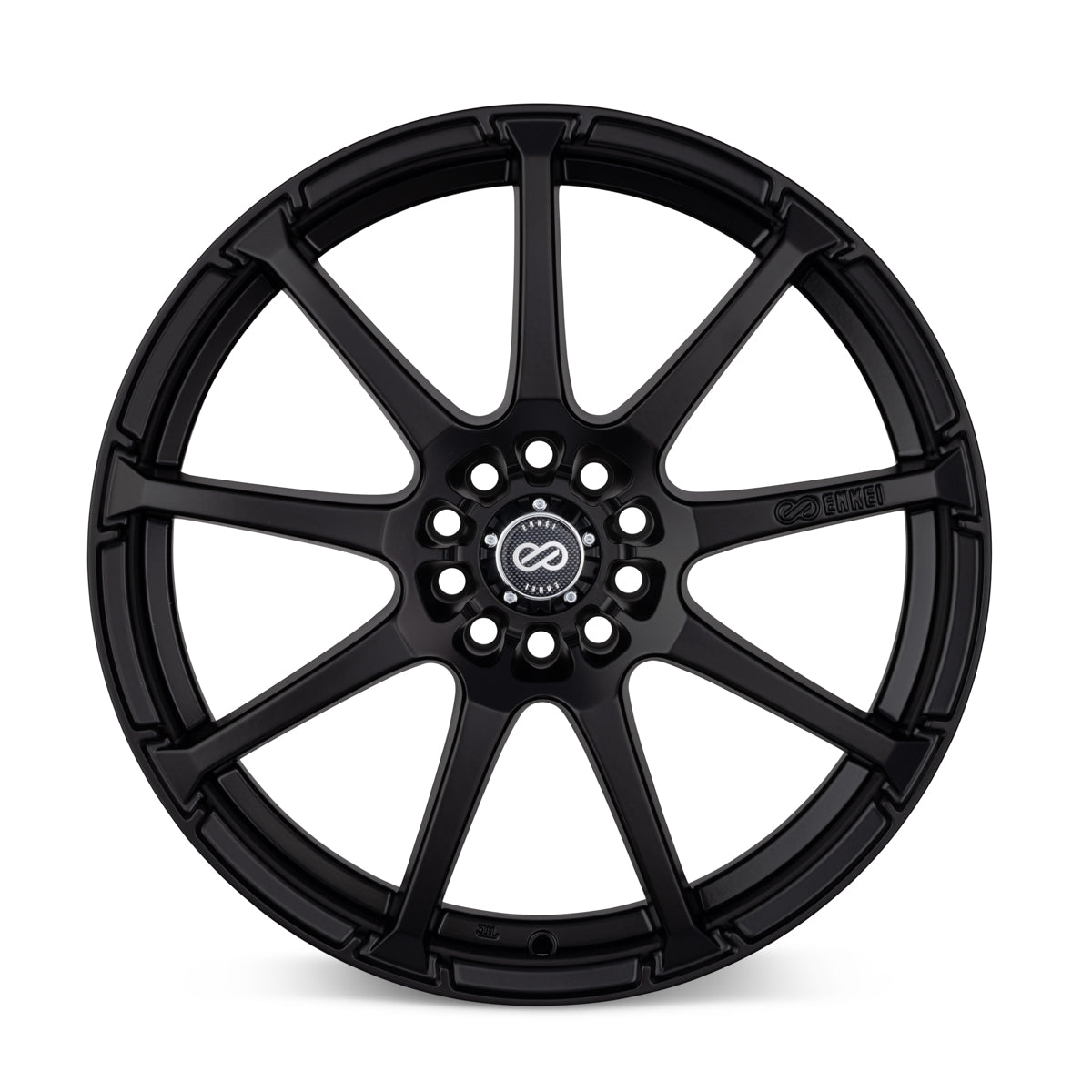 Enkei EDR9 15x6.5 4x100/114.3 38mm Offset 72.6 Bore Diameter Black Wheel