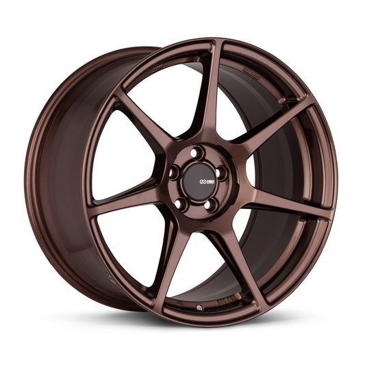 Enkei TFR 18x9.5 5x114.3 38mm Offset 72.6 Bore Diameter Copper Wheel
