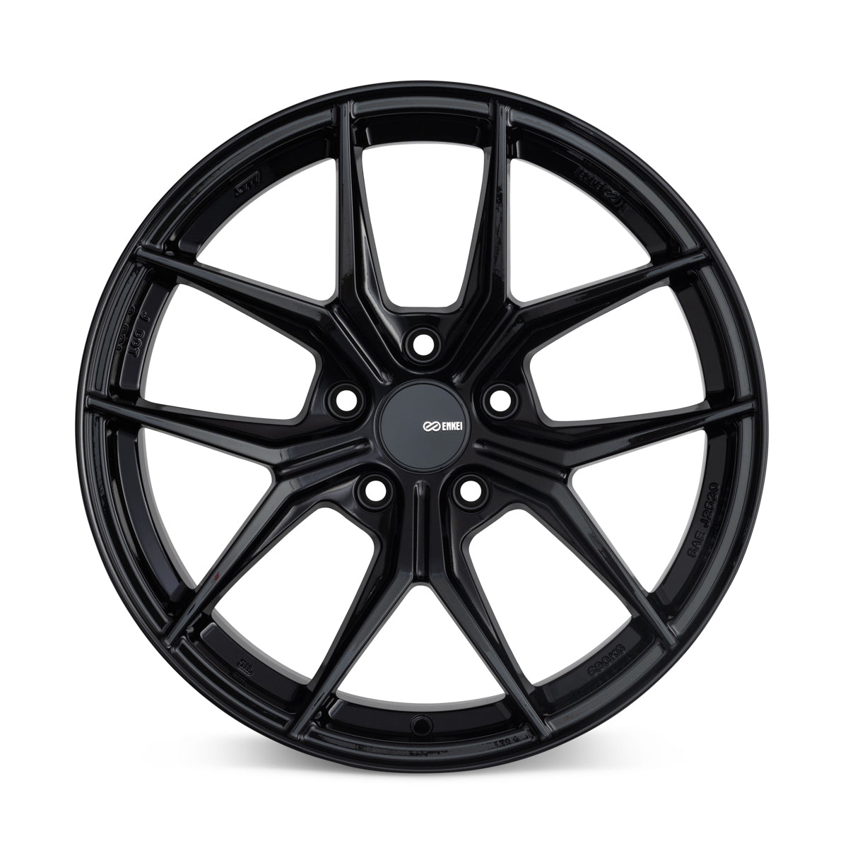 Enkei TSR-X 18x8.5 38mm Offset 5x114.3 BK 72.6mm Bore Gloss Black