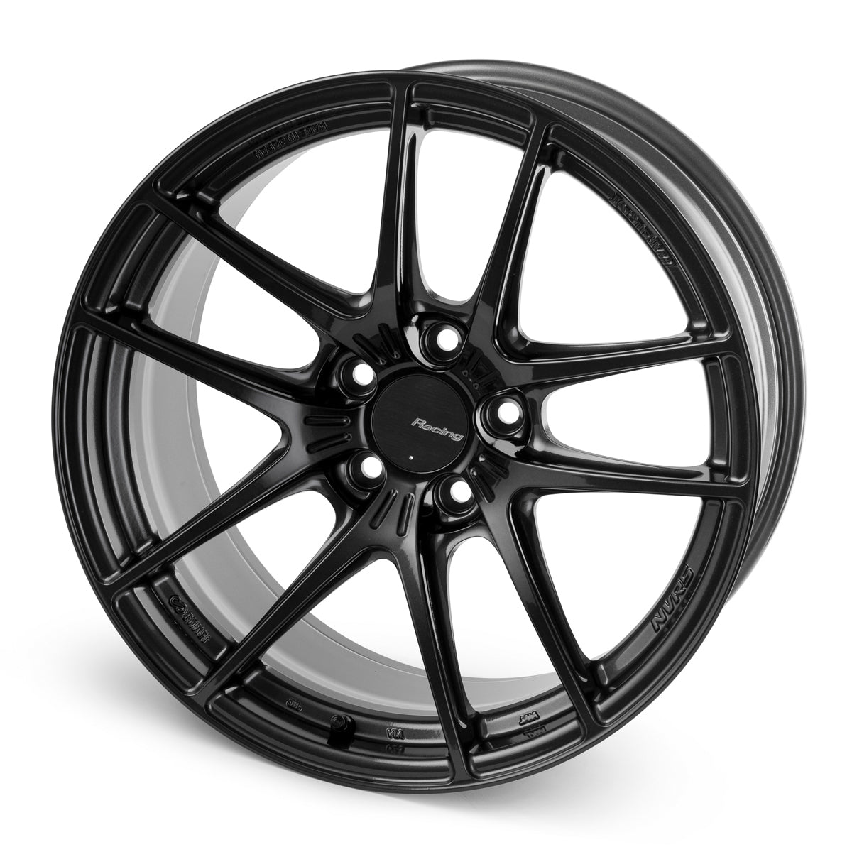Enkei NVR5 18x10in / 5x114.3 BP / ET21 / 75mm Bore - Gunmetal Wheel