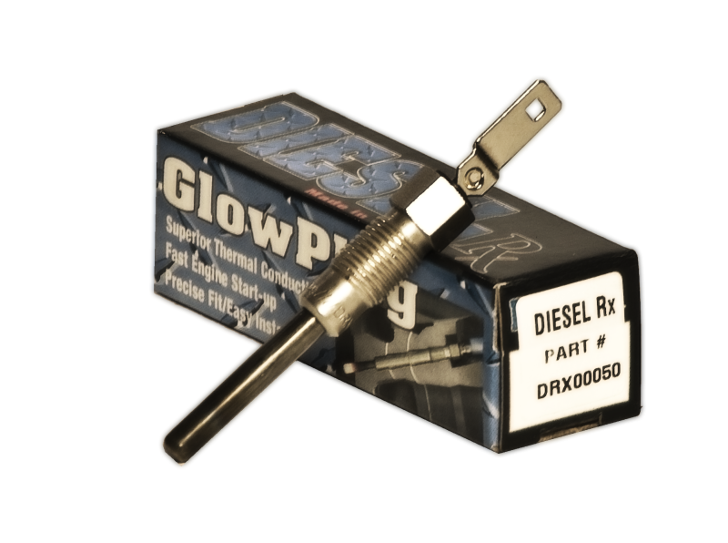 DieselRX DRX00050 Glow Plug Single for 1982-2001 Chevrolet / GMC Pickup and SUV 6.2L/6.5L Diesel