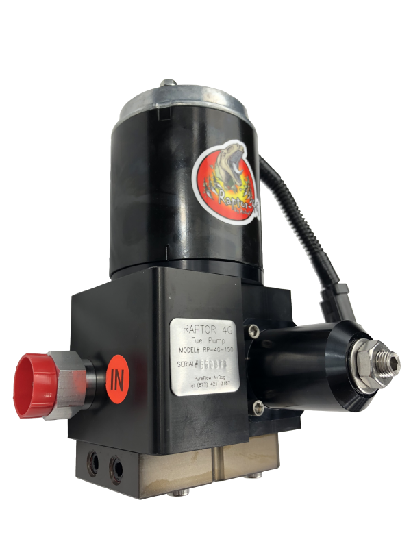 PureFlow AirDog Raptor R1SBU373 Universal Lift Pump 150 GPH 55 PSI High Pressure