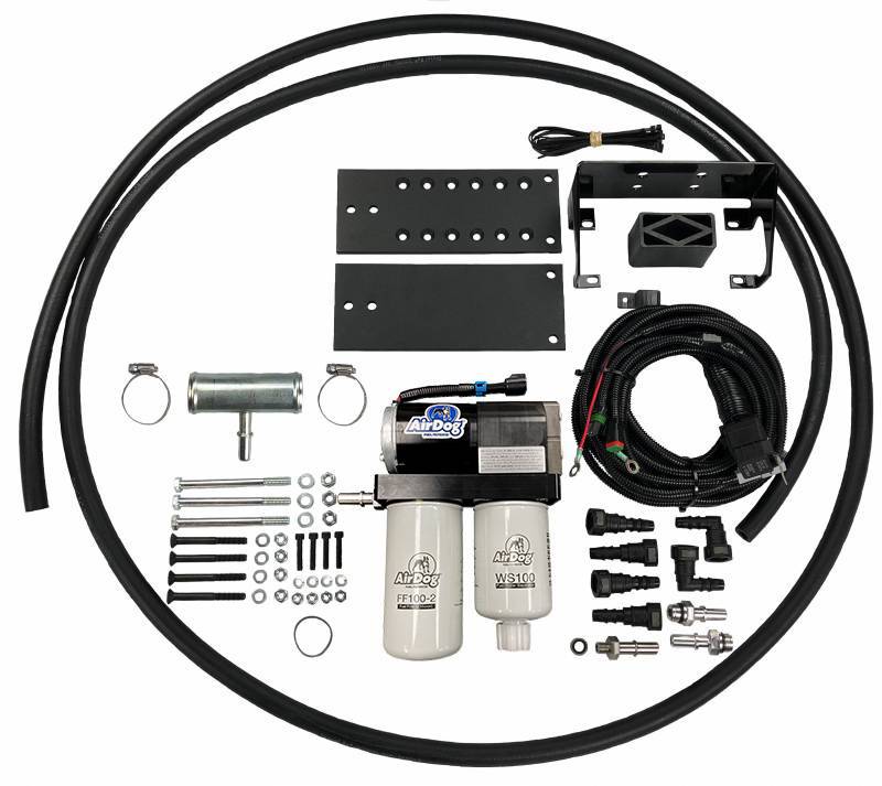 PureFlow AirDog A4SPBD136 FP-100-4G Lift Pump System for 1989-1993 Dodge D250 / D350 / W250 / W350 5.9L Cummins 12V