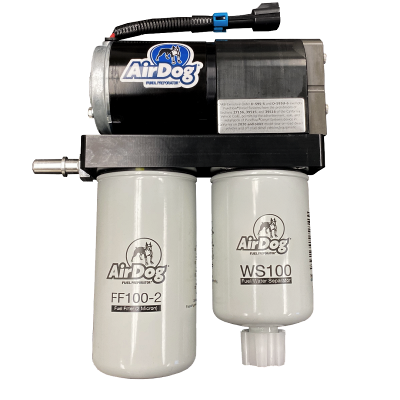 PureFlow AirDog A4SPBD136 FP-100-4G Lift Pump System for 1989-1993 Dodge D250 / D350 / W250 / W350 5.9L Cummins 12V