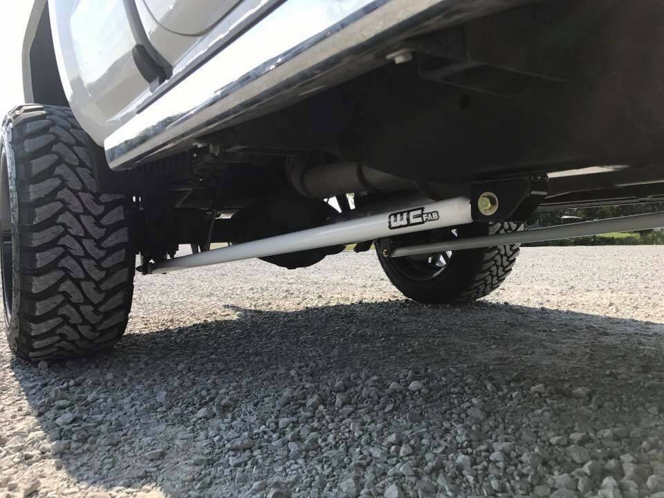 Wehrli Custom Fabrication WCF100851-GB RCLB/CCSB/ECSB 60in Traction Bar Kit Gloss Black for 2011-2019 Chevrolet Silverado / GMC Sierra 2500 HD / 3500 HD Duramax