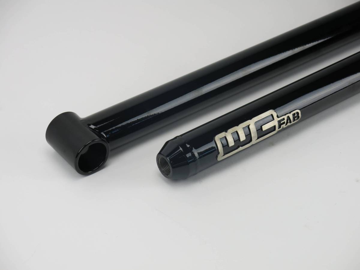 Wehrli Custom Fabrication WCF100853-GB ECLB & CCLB 68in Traction Bar Kit Gloss Black for 2011-2019 Chevrolet Silverado / GMC Sierra 2500 HD / 3500 HD Duramax