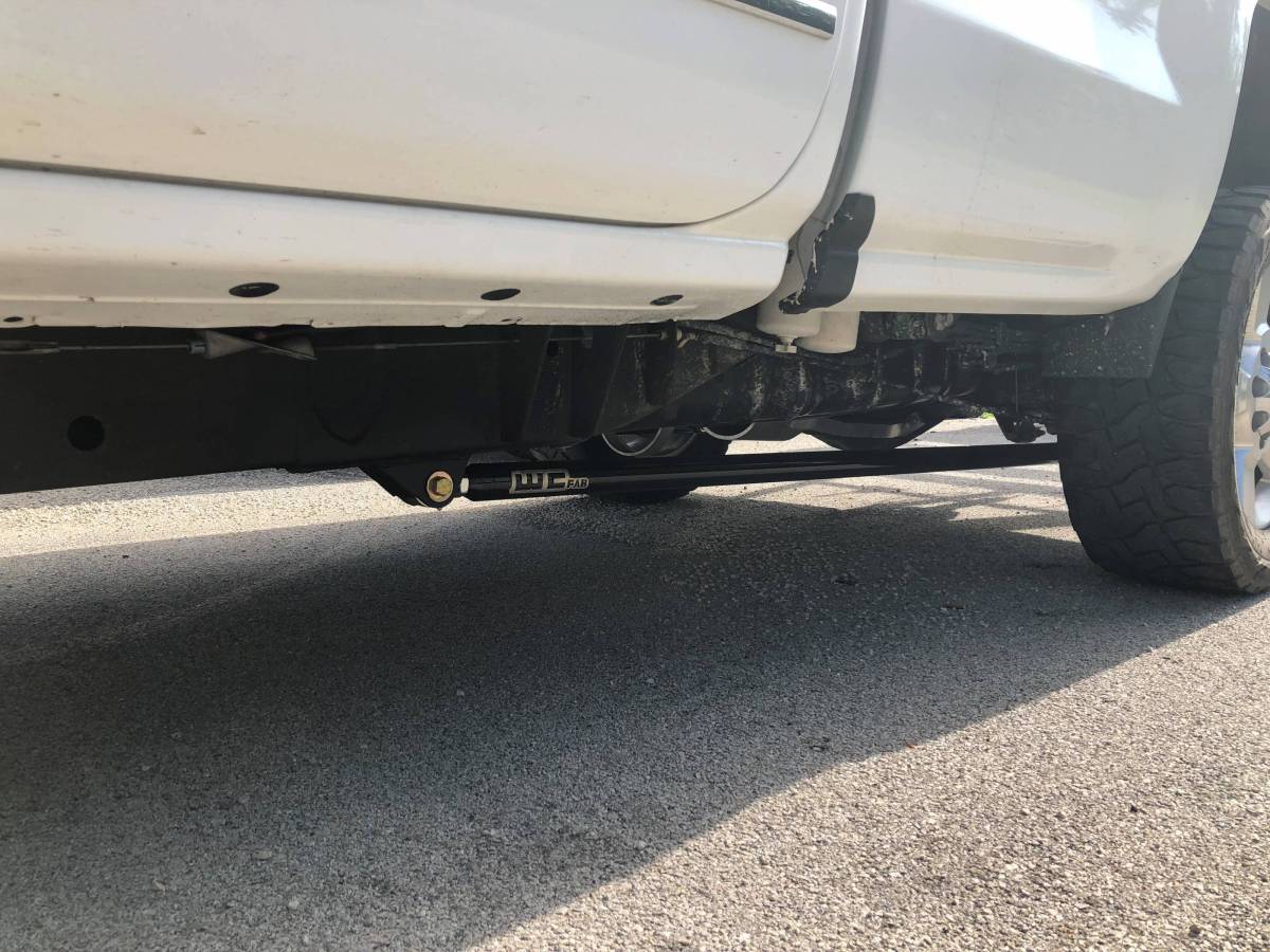 Wehrli Custom Fabrication WCF100853-GB ECLB & CCLB 68in Traction Bar Kit Gloss Black for 2011-2019 Chevrolet Silverado / GMC Sierra 2500 HD / 3500 HD Duramax