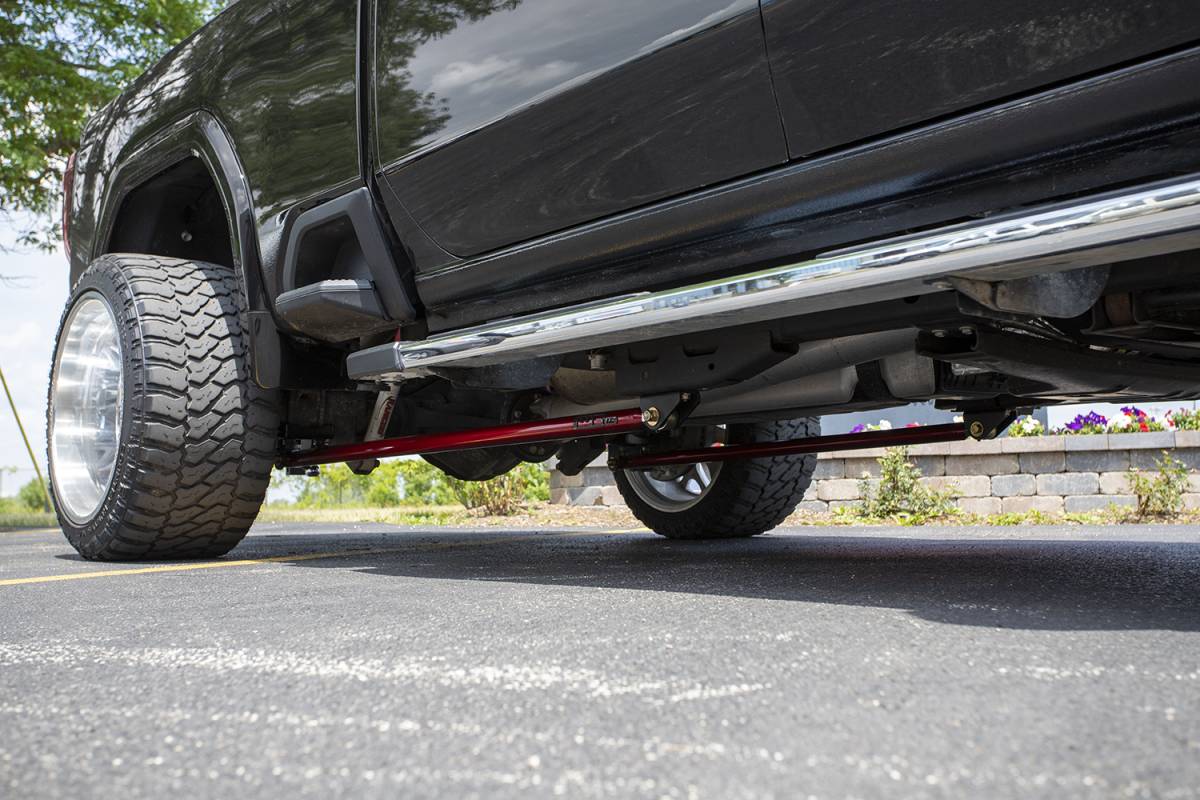 Wehrli Custom Fabrication WCF100826-RED RCLB/CCSB/ECSB 60in Traction Bar Kit WCFab Red for 2020-2026 Chevrolet Silverado / GMC Sierra 2500 HD / 3500 HD Duramax