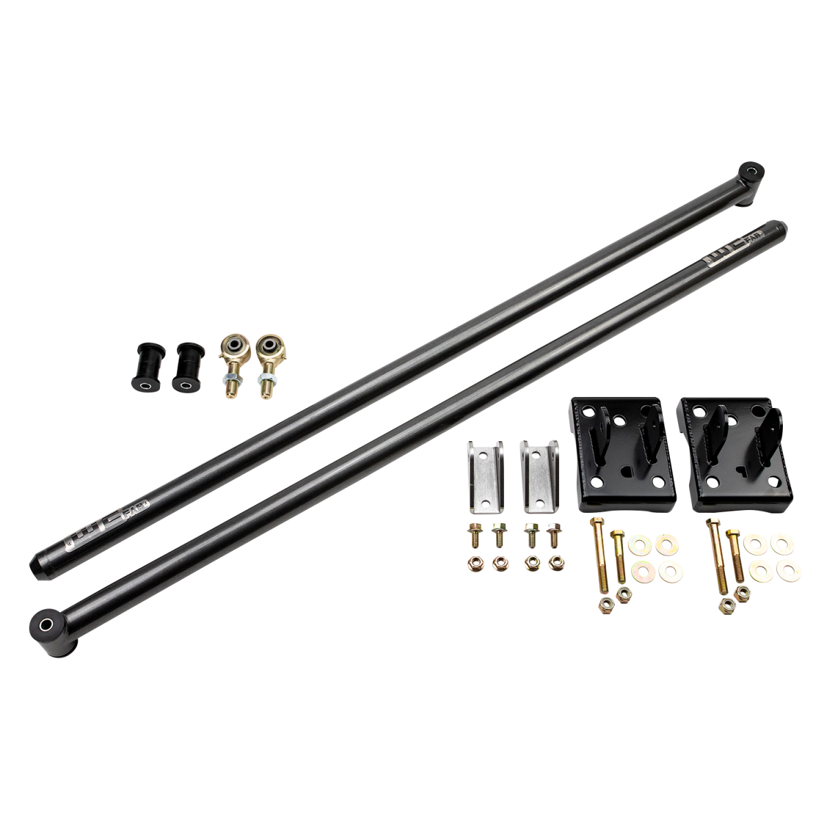 Wehrli Custom Fabrication WCF100876-GB DCLB/CCLB 68in Traction Bar Kit Gloss Black for 2020-2026 Chevrolet Silverado / GMC Sierra 2500 HD / 3500 HD 6.6L Duramax