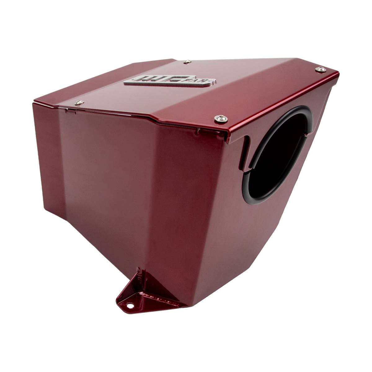 Wehrli Custom Fabrication WCF100301-CR 4in Stage 2 Intake Kit Candy Red for 2004.5-2005 Chevrolet Silverado / GMC Sierra 2500 HD / 3500 6.6L LLY Duramax