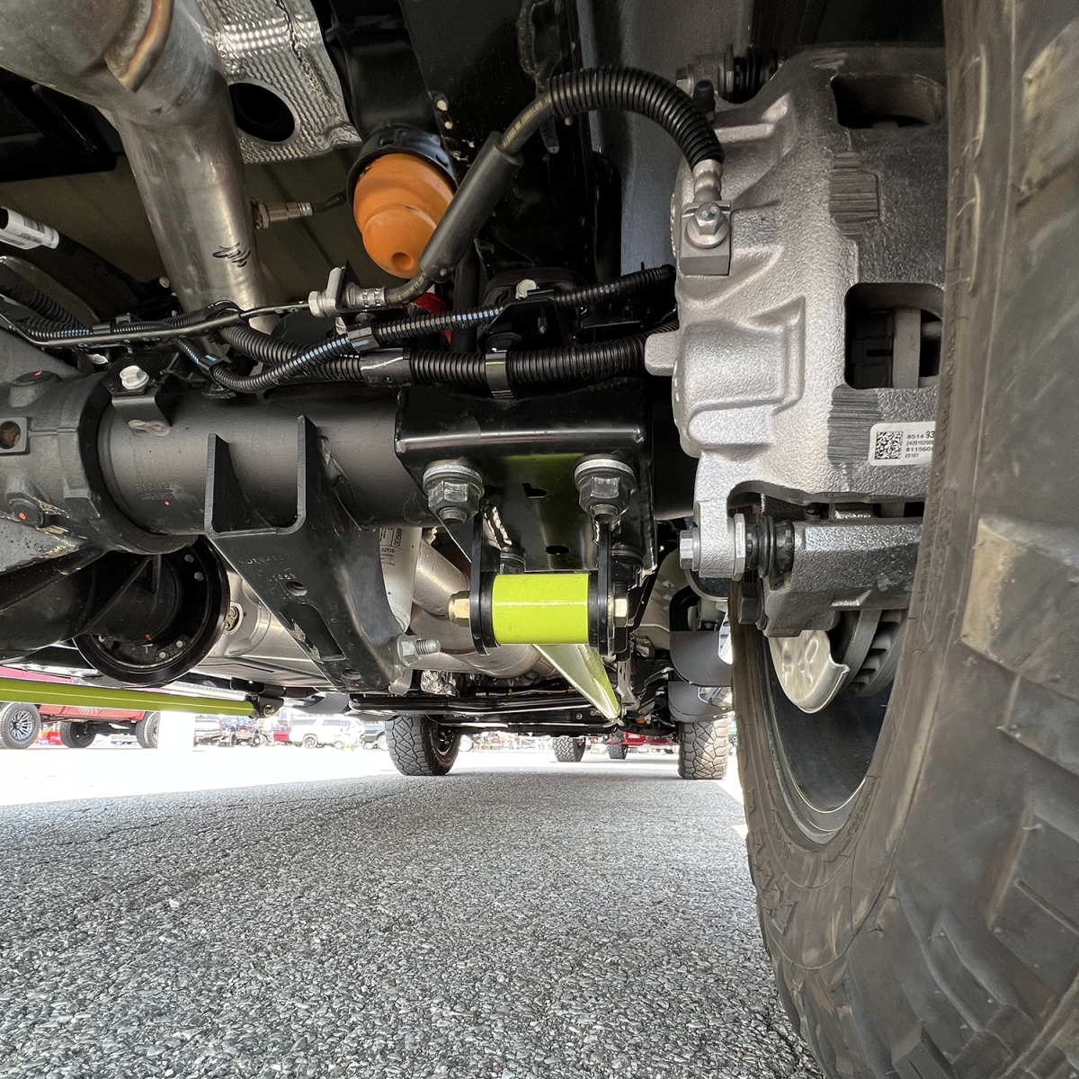 Wehrli Custom Fabrication WCF100826-RED RCLB/CCSB/ECSB 60in Traction Bar Kit WCFab Red for 2020-2026 Chevrolet Silverado / GMC Sierra 2500 HD / 3500 HD Duramax