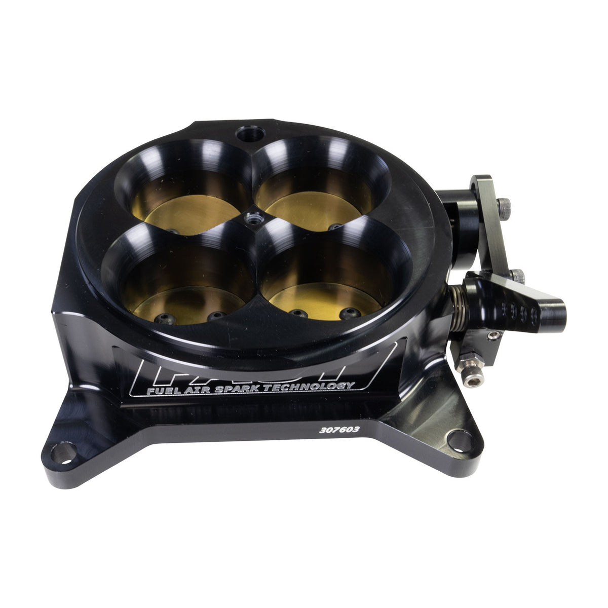 FAST 307603BLK 4150 Throttle Body No Electronics Black