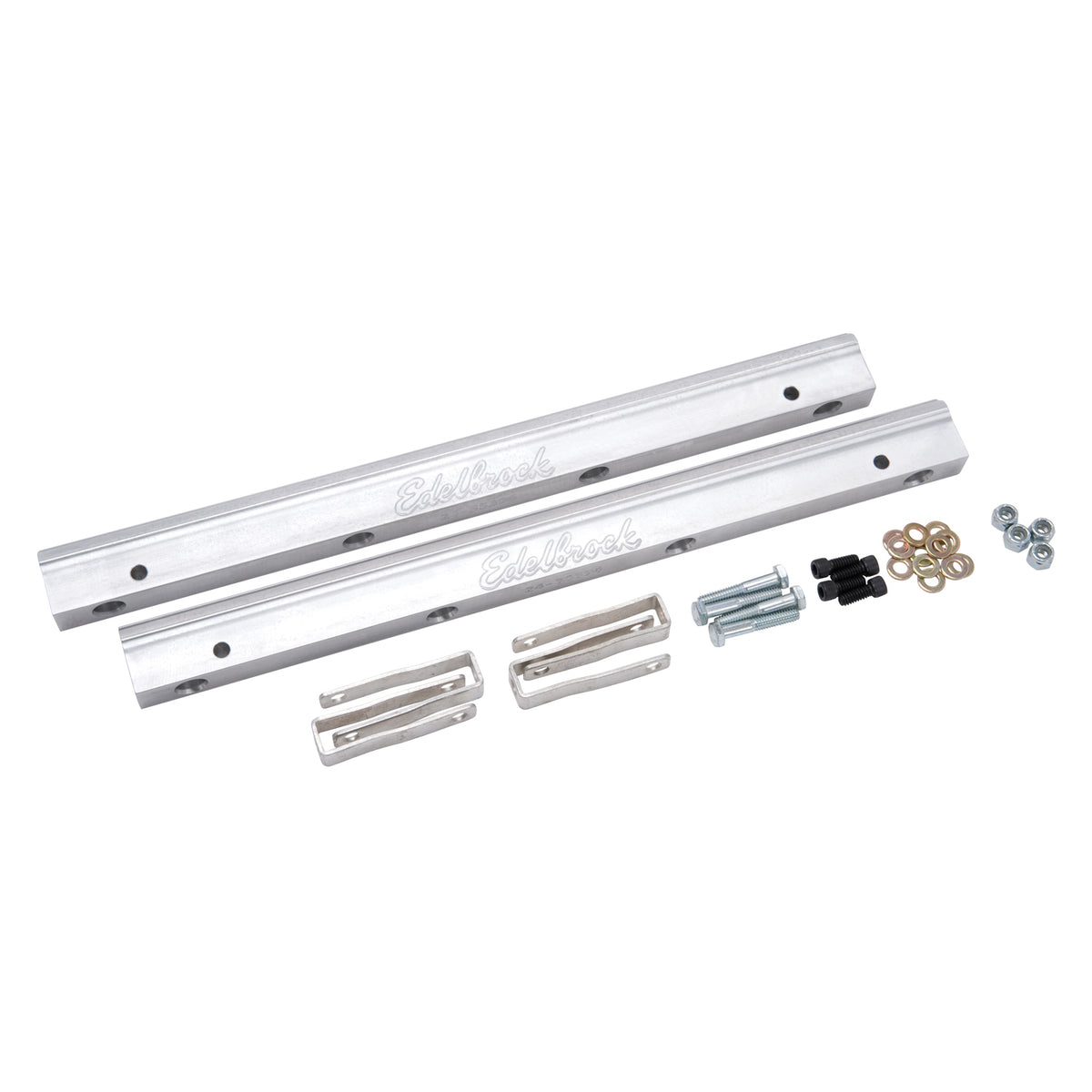 FAST 3632 Fuel Rail Kit -6AN Clear Finish for Ford FE 390-428