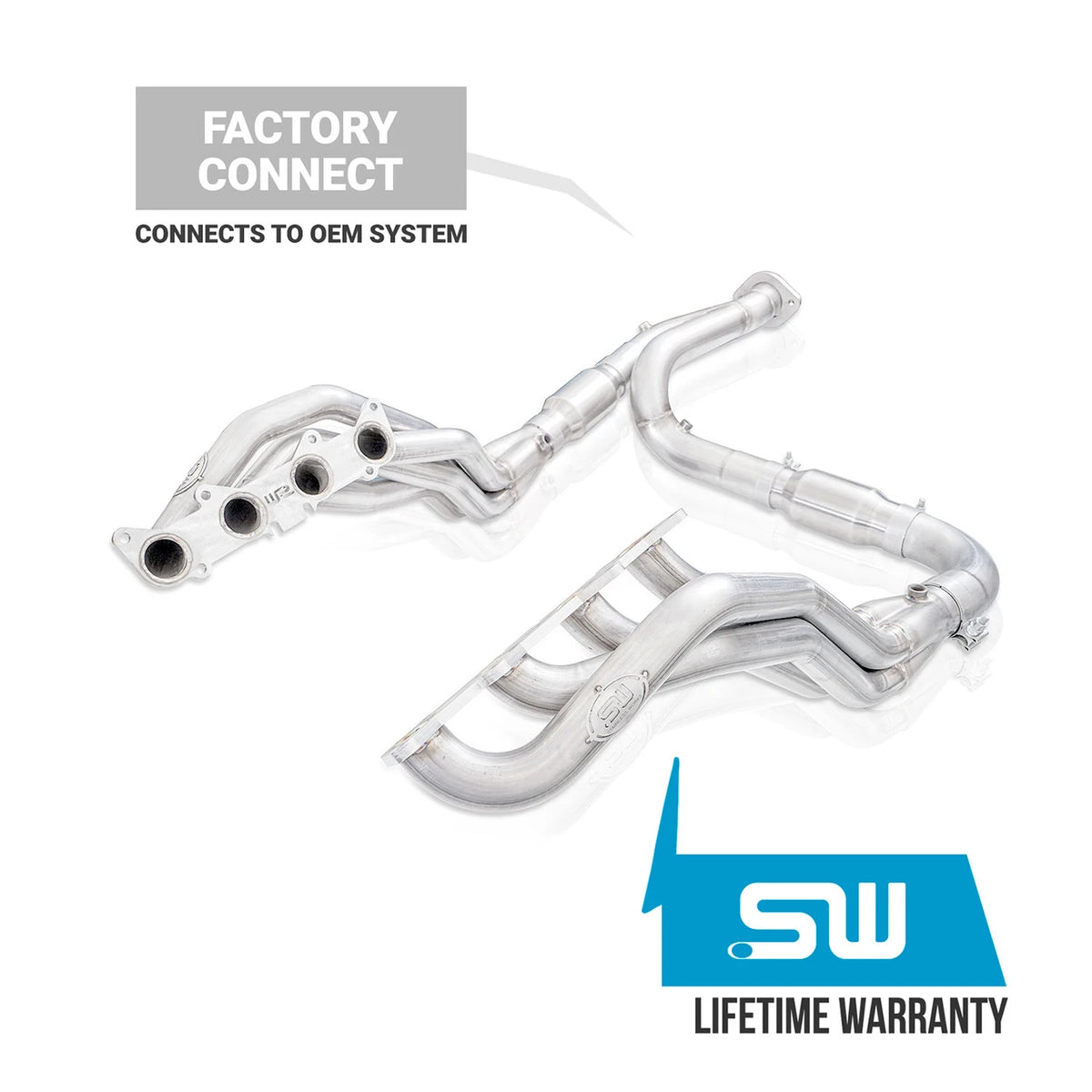 Stainless Works for 2021-2027 Ford F-150 5.0L Long Tube Header Kit