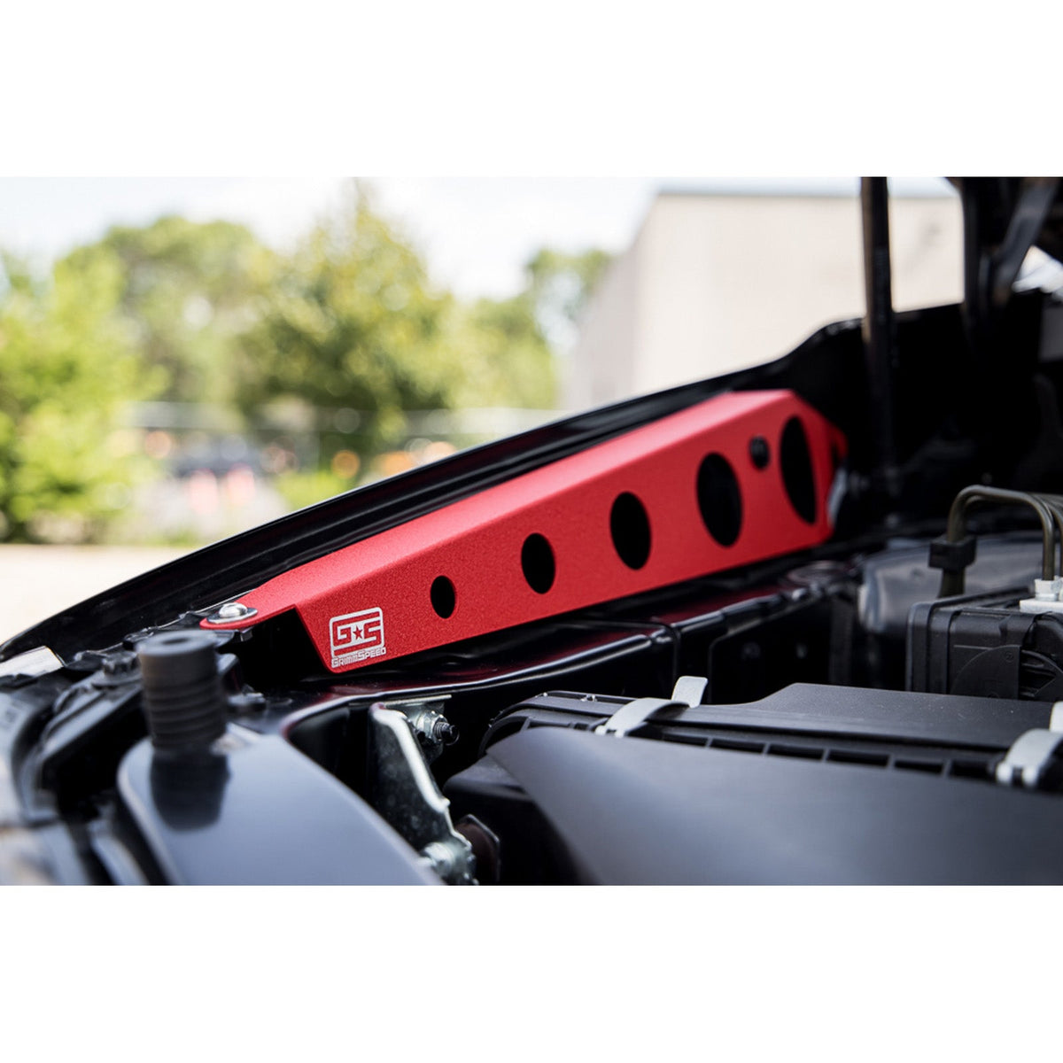 GrimmSpeed GRM096048 for 2015+ Subaru WRX/STI Fender Shrouds - Red