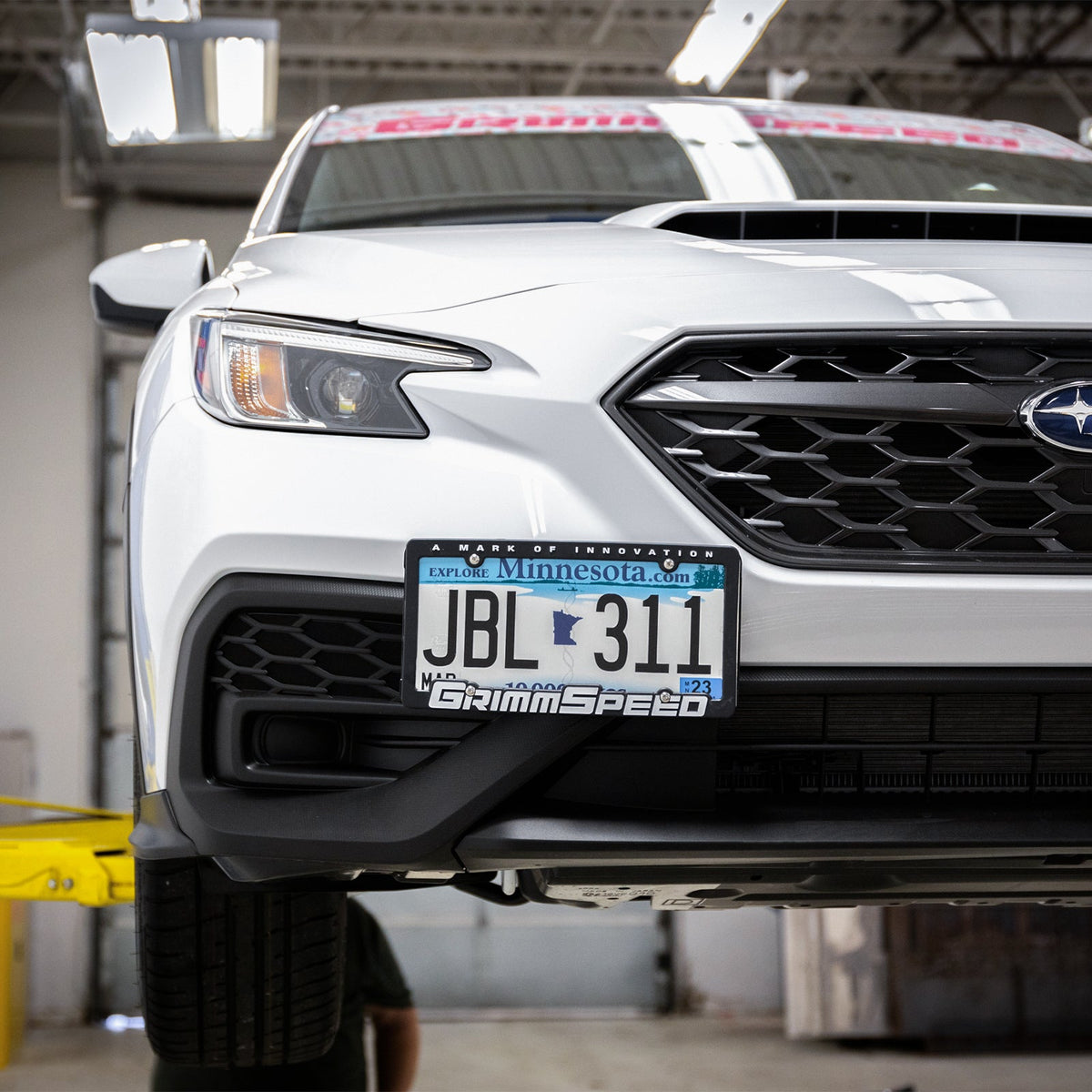 GrimmSpeed GRM111002 License Plate Frame (Pair)