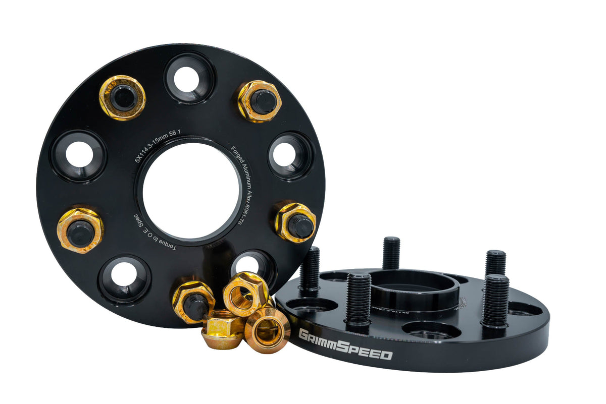 GrimmSpeed GRM.1187.2.0 for 05-21 Subaru STI / 15-26 Subaru WRX 5x114.3 20mm Wheel Spacer (Pair)