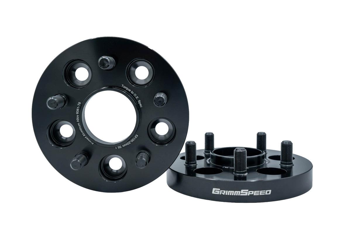 GrimmSpeed GRM.1188.1.0 for 02-14 Subaru WRX 5x100 15mm Wheel Spacer (Pair)