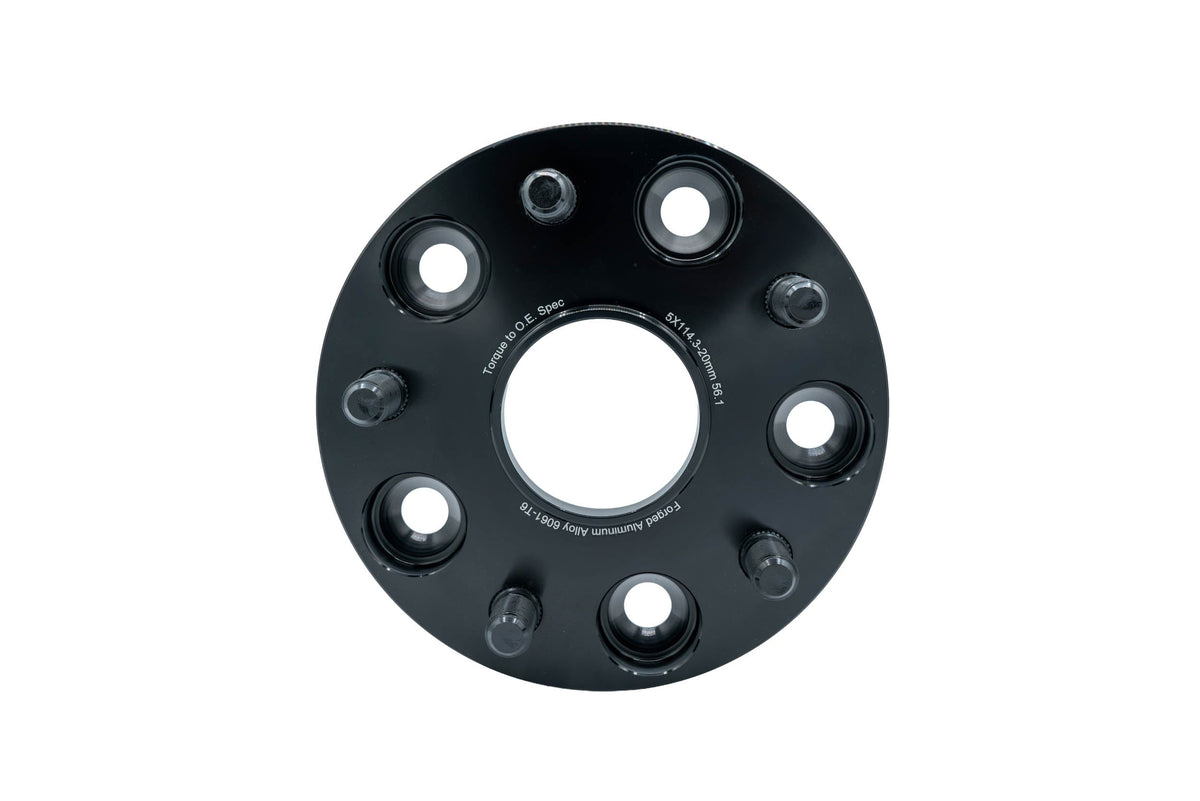 GrimmSpeed GRM.1187.2.0 for 05-21 Subaru STI / 15-26 Subaru WRX 5x114.3 20mm Wheel Spacer (Pair)