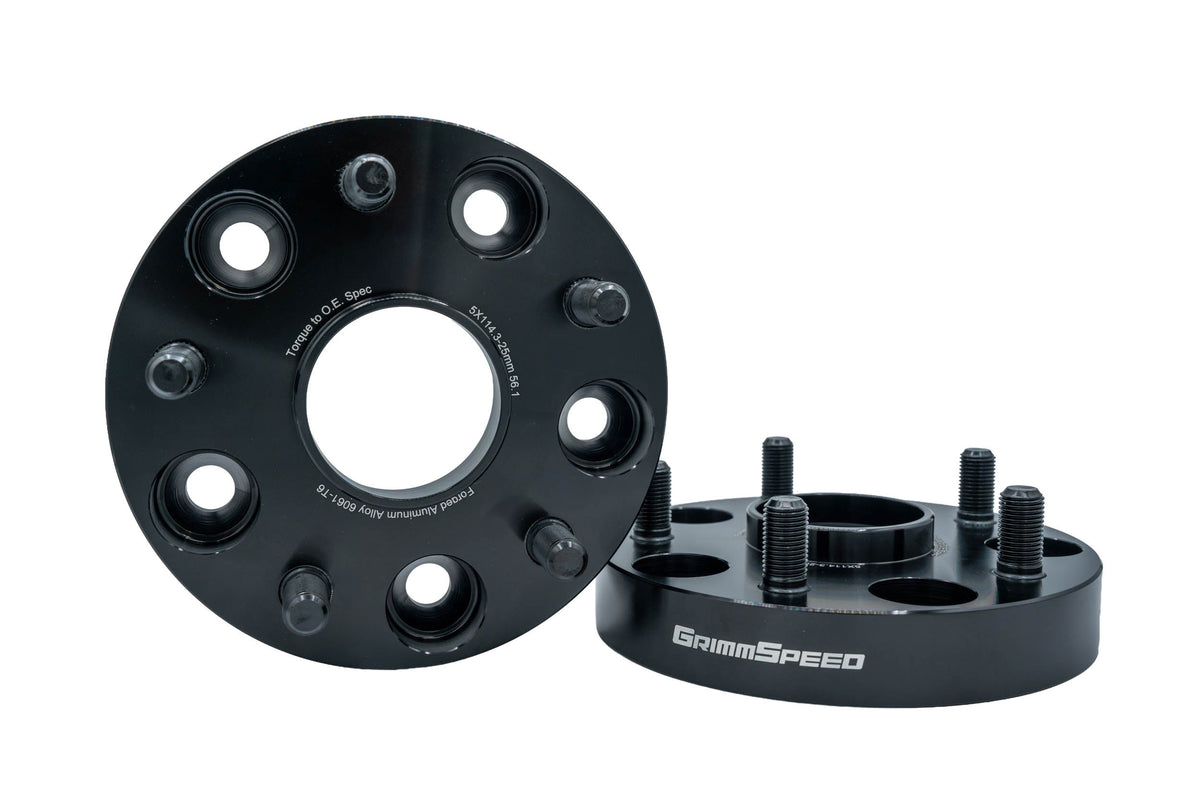 GrimmSpeed GRM.1187.2.0 for 05-21 Subaru STI / 15-26 Subaru WRX 5x114.3 20mm Wheel Spacer (Pair)