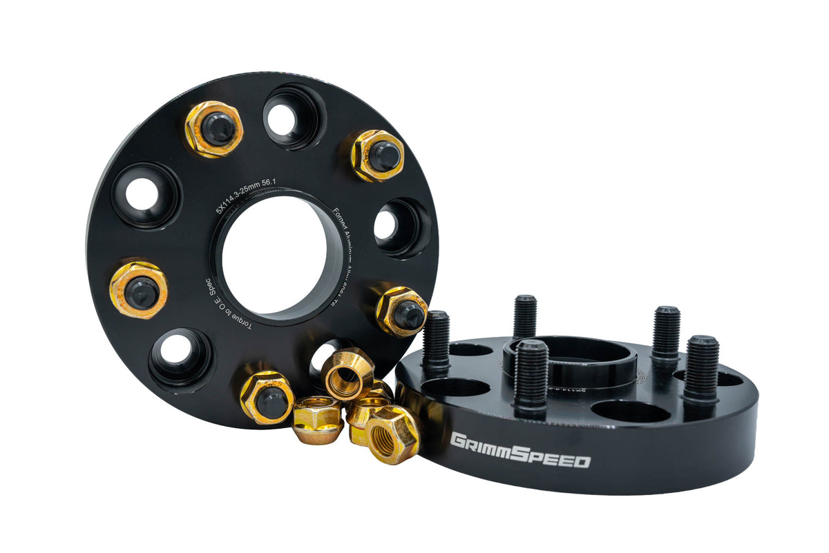 GrimmSpeed GRM.1187.2.0 for 05-21 Subaru STI / 15-26 Subaru WRX 5x114.3 20mm Wheel Spacer (Pair)