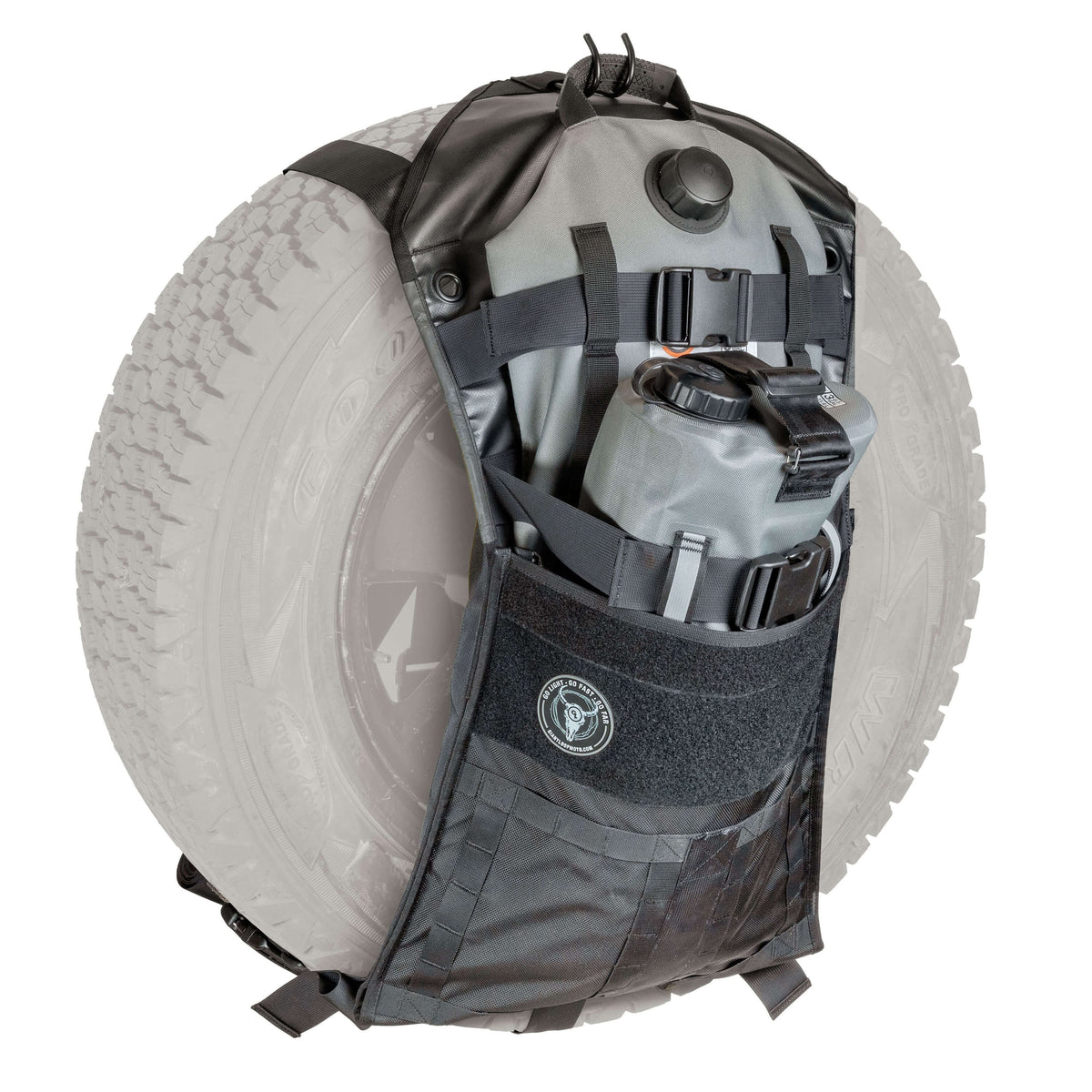 Giant Loop OLS24 Overland Sling Spare Tire Storage Bag Black