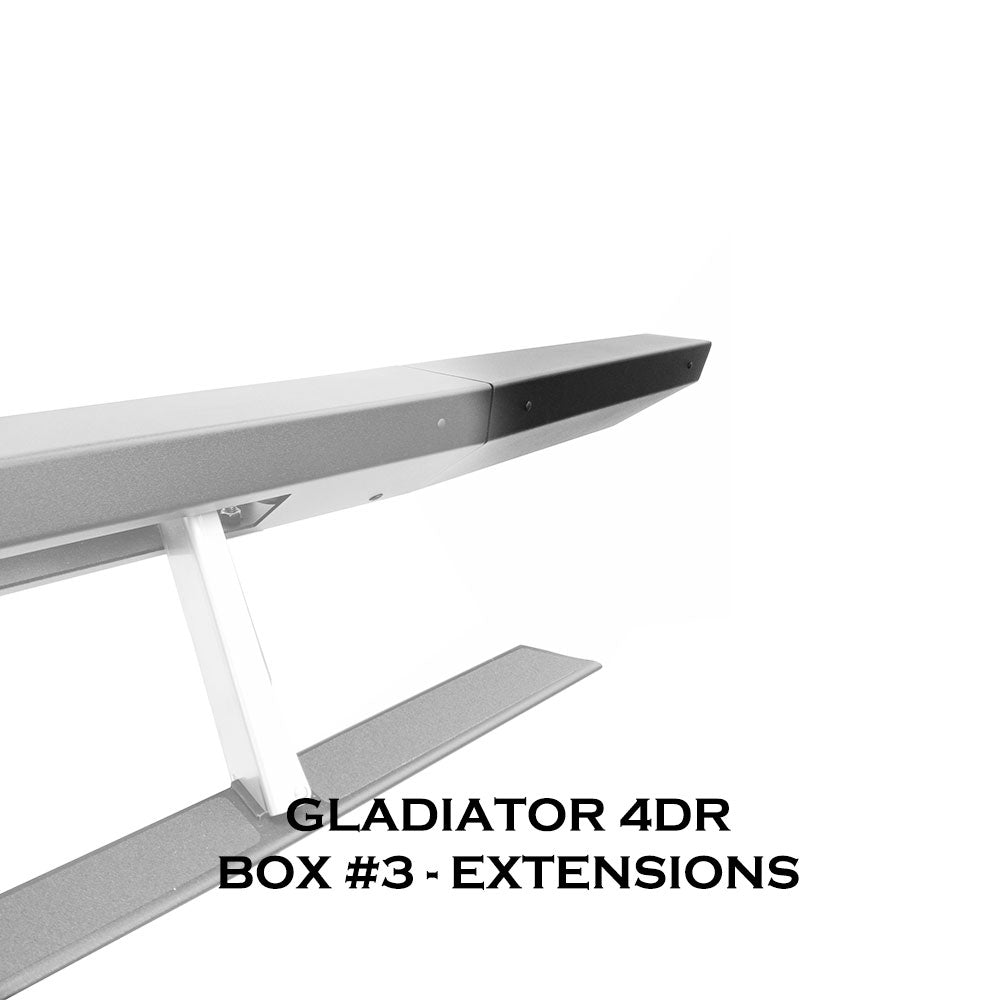 Rock Slide Engineering for 2026 Jeep JT Gladiator Step Sliders 3rd Gen End Sections Side Sub Part