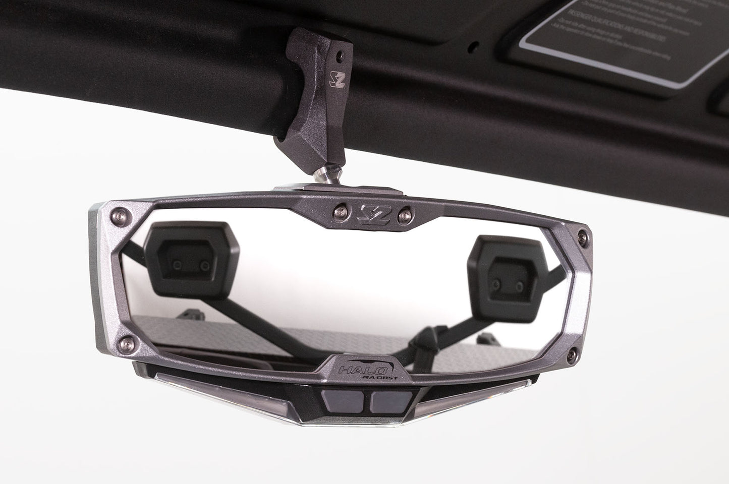 Seizmik 04+ Can/Hon/Yam Halo-RA LED Rear View Mirror - 2 in. Clamp Pair 56-18020