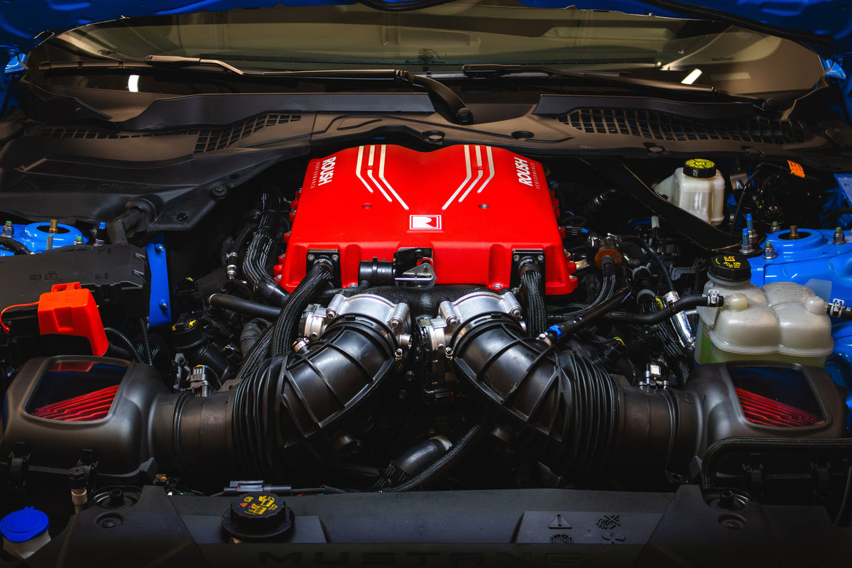 Roush 5.0L Phase 2 Supercharger Kit for 2024 Ford Mustang GT/Dark Horse 422337