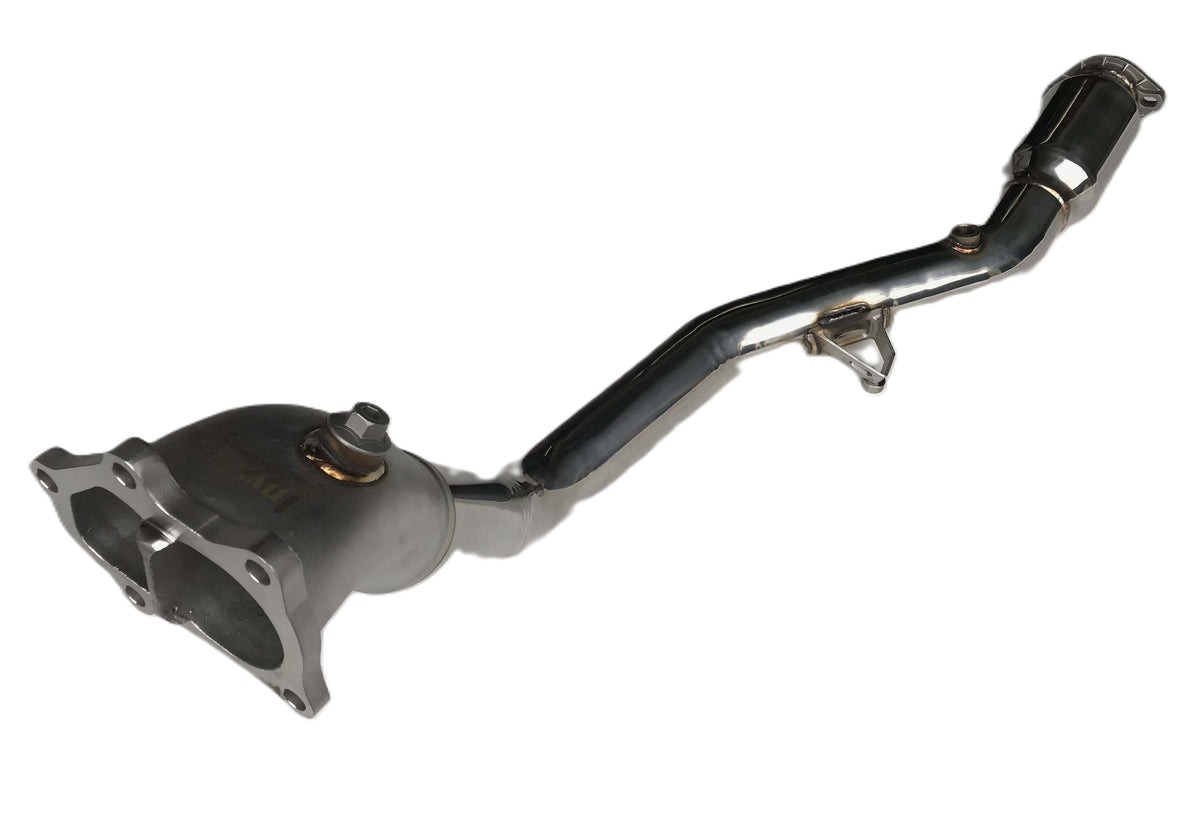 Invidia HS08SW1DOCB 08-14 Subaru WRX/STI 05-09 Legacy GT Manual Lower cat Down pipe Extra O2 bung