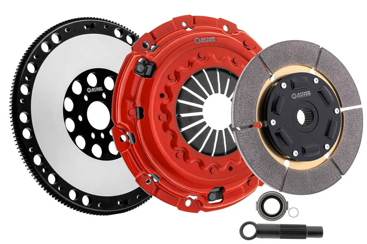 Action Clutch ACR-1871-SPR Ironman Sprung (Street) Clutch Kit with Lightened Flywheel for 2005-2009 Subaru Outback XT 2.5L DOHC (EJ255) Turbo AWD