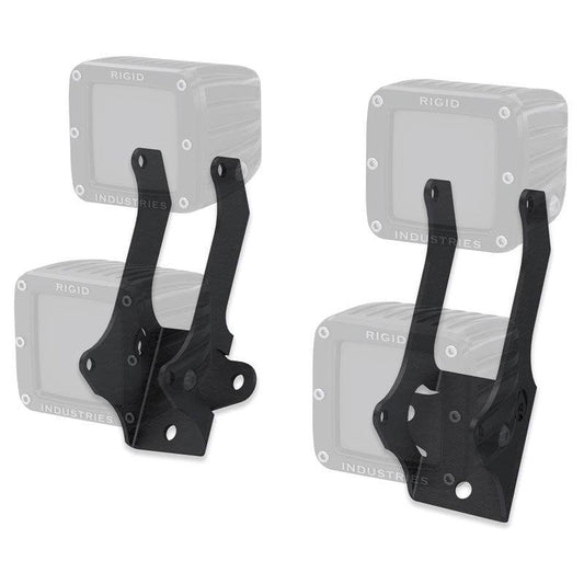 Artec Industries JK1102 A-Pillar Dual LED Cube Light Mounts for 2007-2018 Jeep Wrangler JK