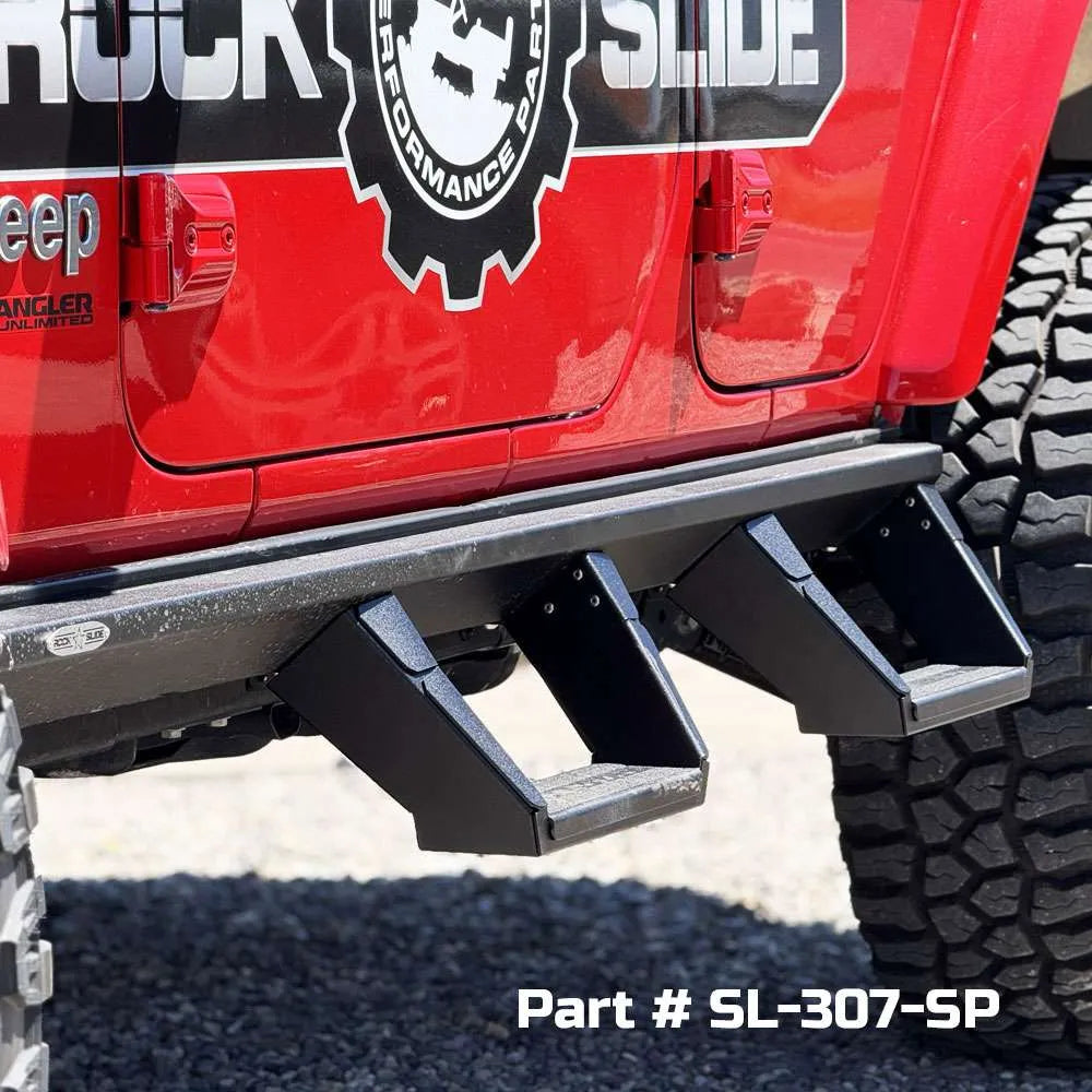 Rock Slide Engineering for 18-25 Jeep Wrangler JL Deluxe Rock Rail