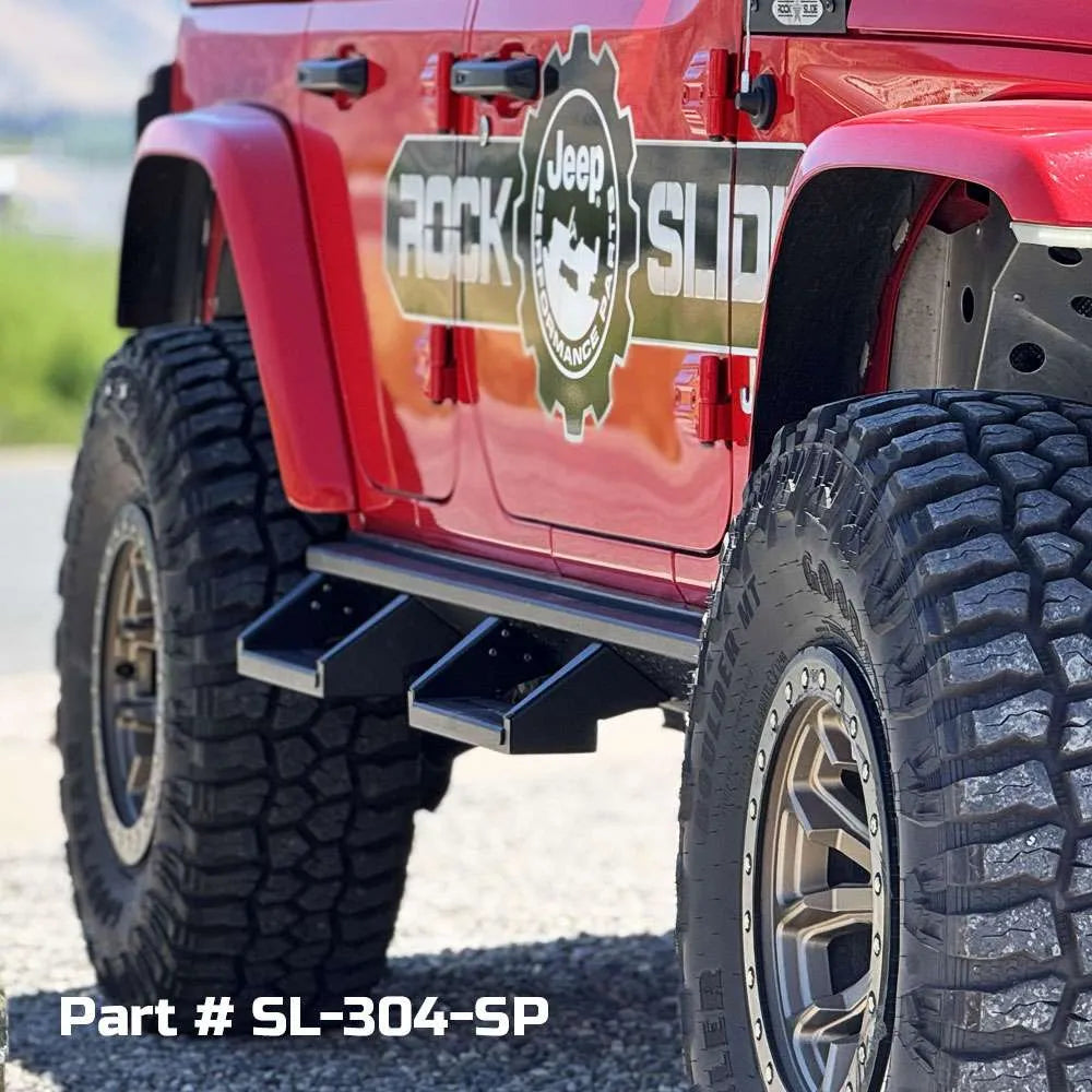 Rock Slide Engineering for 18-25 Jeep Wrangler JL Deluxe Rock Rail