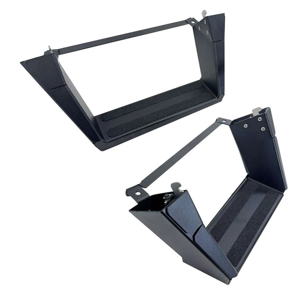 Rock Slide Engineering for 18-25 Jeep Wrangler JL 7in Removable Deluxe Rock Rail Drop Step