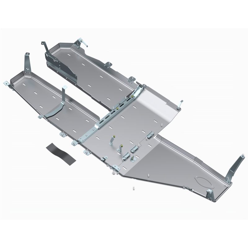 Artec Industries JL4126 4xe Bellypan with Power Pack & Exhaust Skids for 2021-2025 Jeep Wrangler JL