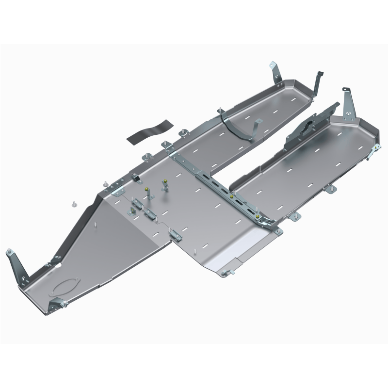 Artec Industries JL4126 4xe Bellypan with Power Pack & Exhaust Skids for 2021-2025 Jeep Wrangler JL