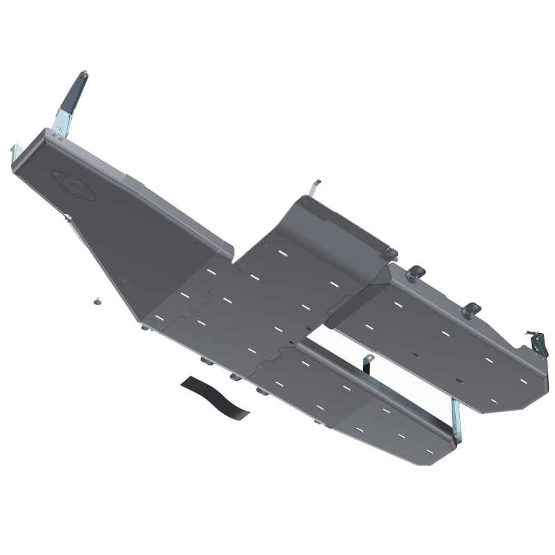 Artec Industries JL4126 4xe Bellypan with Power Pack & Exhaust Skids for 2021-2025 Jeep Wrangler JL