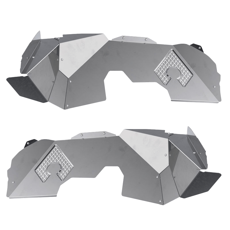Artec Industries JL5113 Front Inner Fenders Vented All Engines for 2018-2025 Jeep Wrangler JL / Gladiator JT