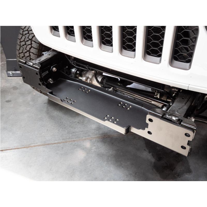 Artec Industries JL5611 Steel Bumper Winch Plate V3 for 2018-2025 Jeep Wrangler JL / Gladiator JT