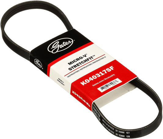 Gates K040317SF Stretch Fit A/C Belt for 2008-2010 Subaru Impreza WRX STI 2.5L