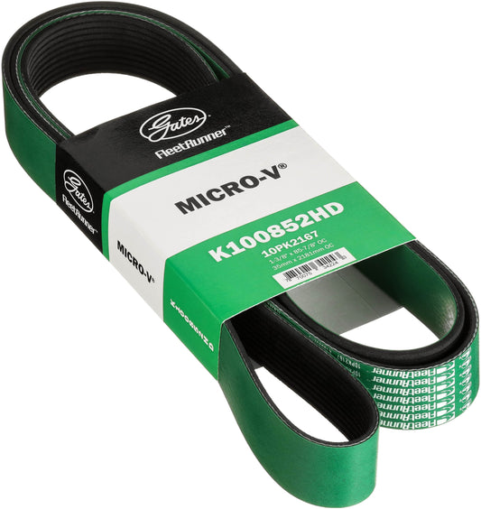 Gates K100852HD FleetRunner Micro-V Belt for 1996-1999 International 9300