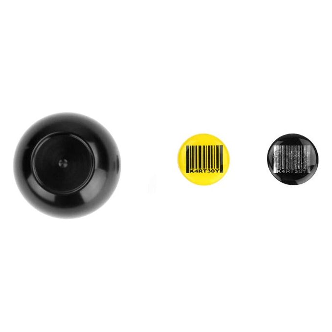 Kartboy Subaru Knuckleball Shift Knob - 6-Speed - Black KB-014-B-6SPD