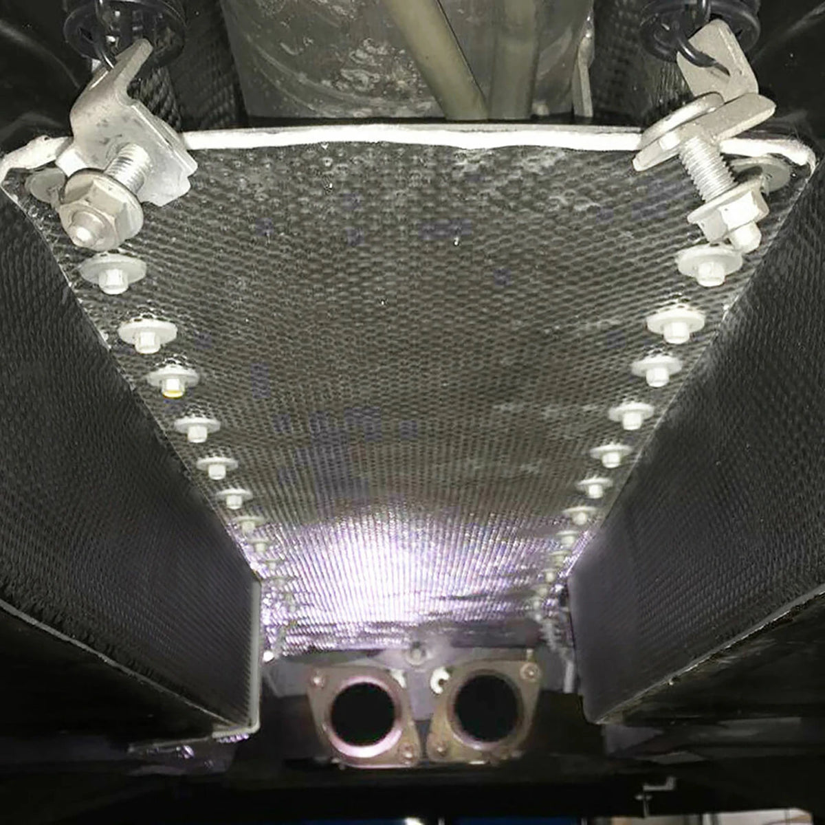 DEI for 1997-2004 Chevrolet Corvette C5 Transmission Tunnel Heat Shield Complete Kit