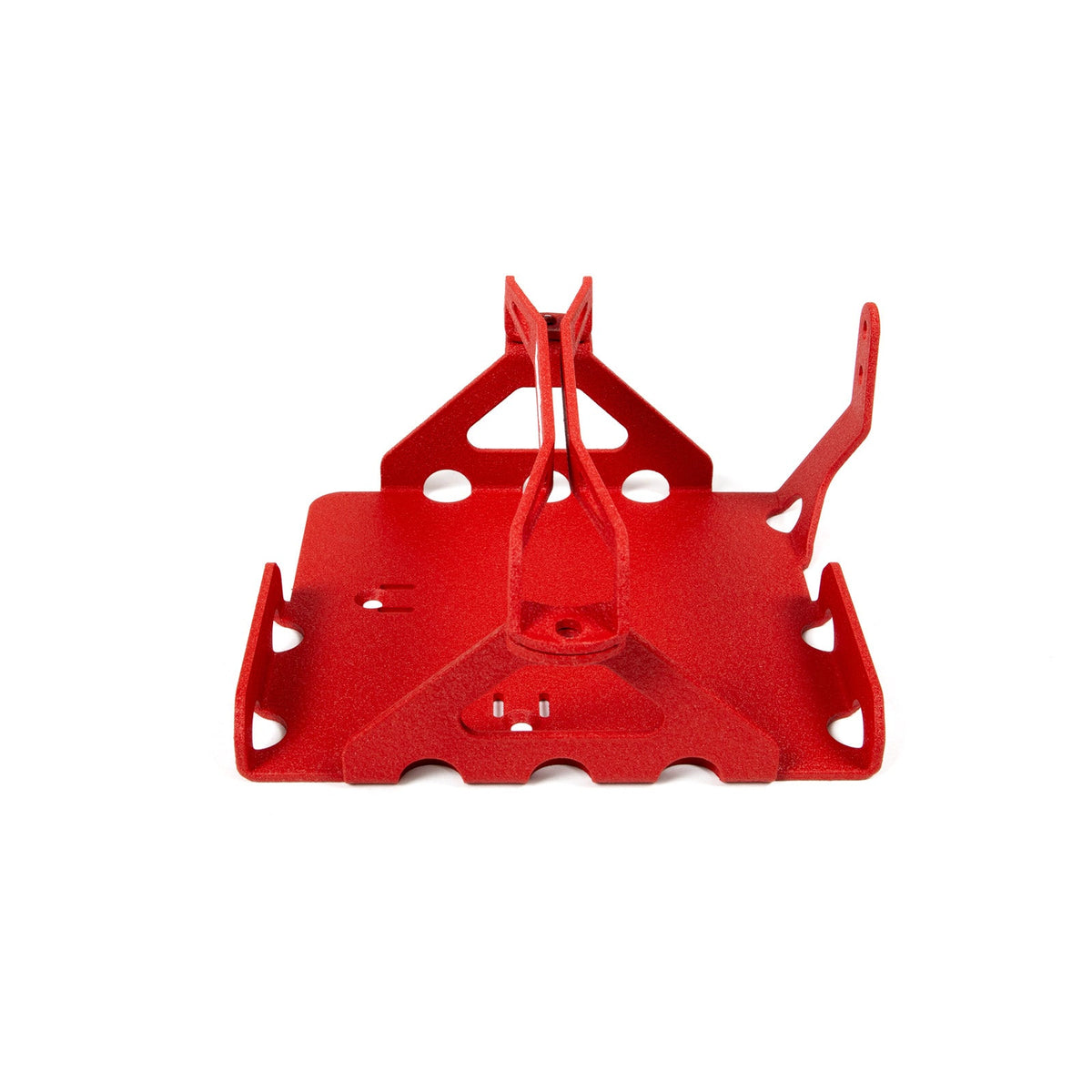 GrimmSpeed GRM121034 for 08-14 Subaru WRX STI Lightweight Battery Mount Kit - Red