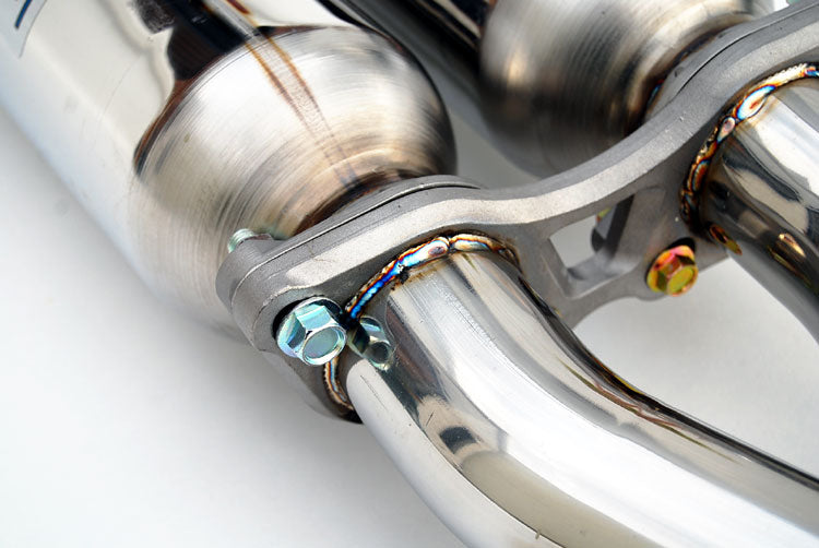 Invidia HS07IG7GIT 07-13 Infiniti G37 Coupe Gemini Single Layer Titanium tip Cat-back Exhaust