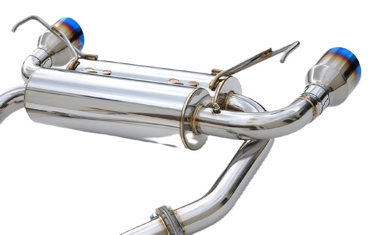 Invidia HS09N7ZGIT 09-21 Nissan 370z Gemini Single Layer Titanium tip Cat-back Exhaust