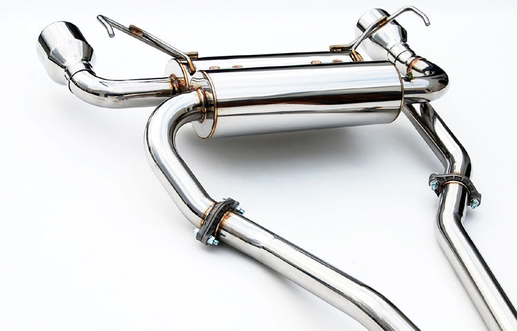 Invidia HS03IFXGIS 03-08 Infiniti FX35 03-05 FX45 Gemini Rolled S.S. tip Cat-back Exhaust