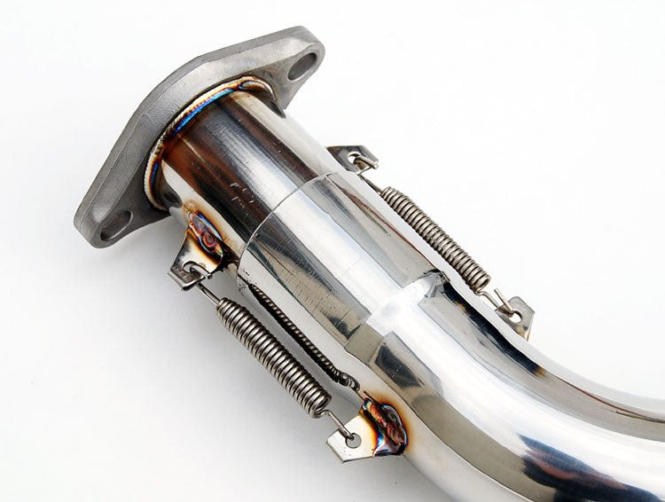 Invidia HS03IG3GID 03-07 Infiniti G35 Coupe Gemini Rolled Titanium tip Cat-back Exhaust