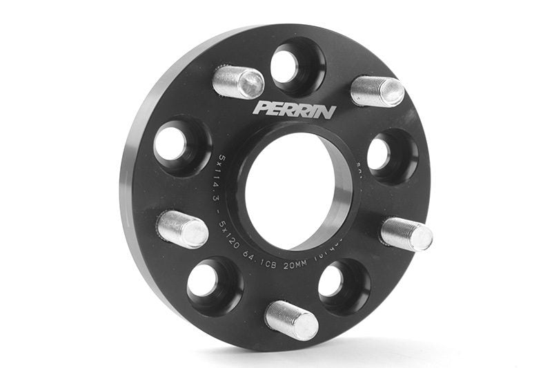 PERRIN 17-21 Honda Civic Si / 22-26 Acura Integra 64.1mm 5x114.3-5x120 Wheel Adapters 20mm - Pair